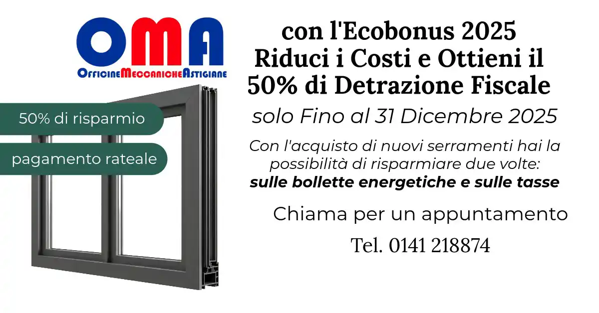 Scopri di più sull'articolo Acquista nuovi serramenti con Ecobonus 2025