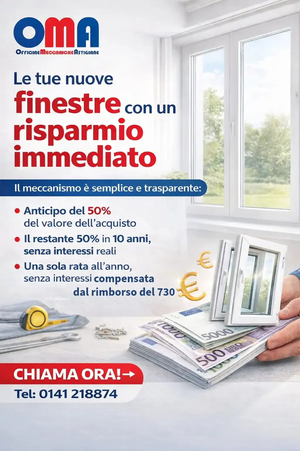 Scopri di più sull'articolo Finestre nuove con un risparmio immediato